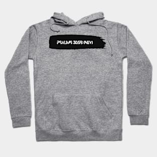 Black Redemption Stripe Psalms 30:5b Hoodie